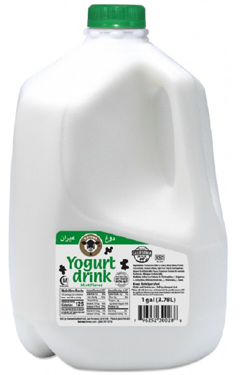 Karoun Yogurt Drink Mint Flavor 3.78ltr (1gal) Keemat Grocers